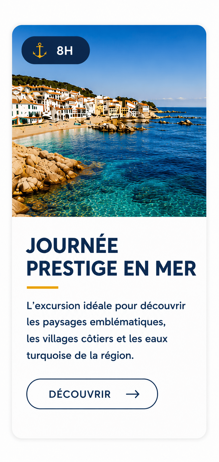 Excursion journée prestige en mer Empuribrava